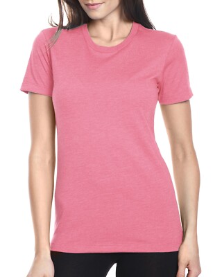 Next Level Apparel Ladies T Shirt Short Sleeves Plain CVC Top T-Shirt 6610