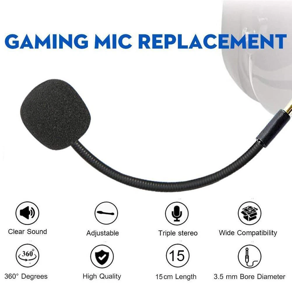 Replacement Boom Mic For Turtle Beach Gaming Headset R5Y7 One