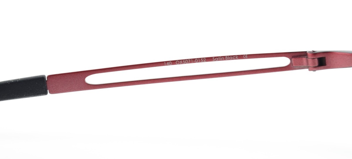 Oakley Glasses Coin Ox5071-01 52-18 140 Satin Red Black