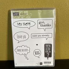 Stampin Up 100 Rubber Cling Stamp Sets Kits New Condition YOUR CHOICE