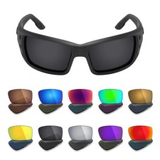 hdhut Anti-Scratch Polarized Replacement Lenses for-Costa Del Mar Permit 06S9022
