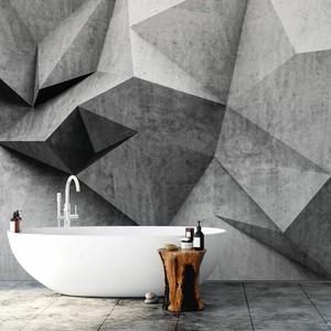 Fototapete 3d Betonwand Tapezieren Renovieren Vliestapete Fotowand Wandschmuck Ebay