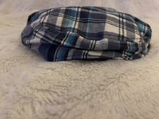 Childrens Place Boys Kids Newsboy Cap Blue Plaid 6-12 Months