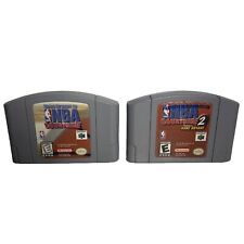 Lot of (2) Nintendo 64 NBA COURTSIDE 1 & 2 Featuring Kobe Bryant N64 #36