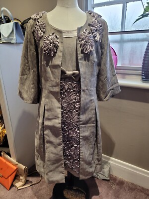 Per Una Silver Grey 2 Piece Dress & Jacket | eBay UK Per Una Silver Grey 2 Piece Dress & Jacket | eBay UK