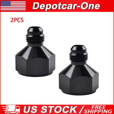 2PCS 10AN Female to 6AN Fitting Adapters Cell Bulkhead Adapter Precise Threads
