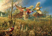 Gathering By The Barn Jigsaw Puzzle on sale Gathering By The Barn Jigsaw Puzzle on sale