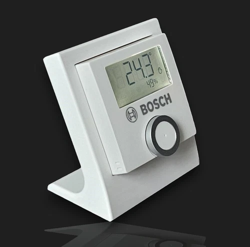 Halter kompatibel für Bosch THB Wandthermostat Sensor Tischaufsteller Ständer