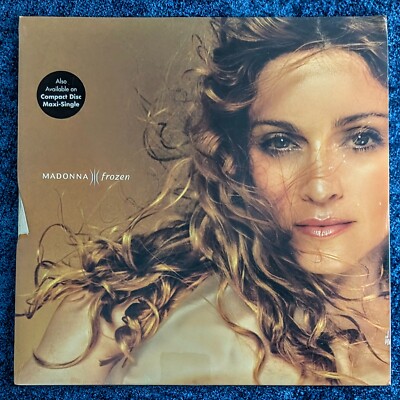 MADONNA FROZEN MANUFACTURER ERROR SEALED 12'' VINYL US 1998 MAXI LP Promo Hype