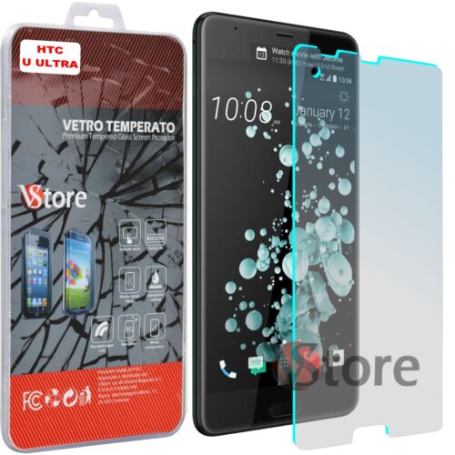 2 Tempered Glass Screen Protector For HTC U ULTRA Protect Display 5.7"