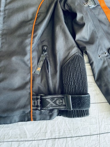Xelement Motorcycle Jacket Sz XL Women? Black/Orange As Is Outer Jacket ONLY - Picture 8 of 14