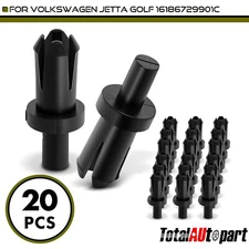 20x Push Type w/Open End Clip Retainer for Volkswagen Jetta Golf 1993-1997 8mm