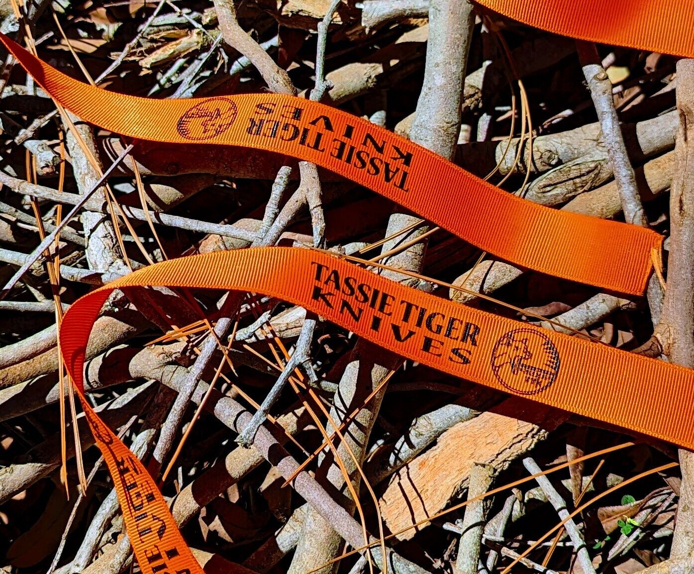 High Visibility Hunting Hiking Trail Marking Flagging Tape Ribbon Orange x 5M