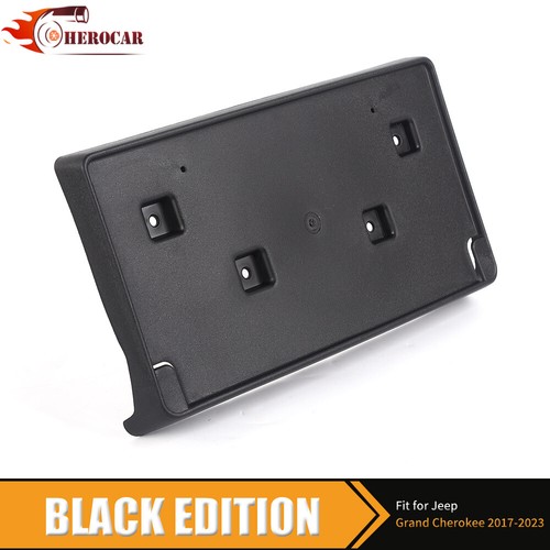 License Plate Holder Front Frame Mount Bracket for Jeep Grand Cherokee 2017-2023 - Foto 4 di 8