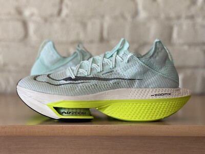 Nike Air Zoom Alphafly NEXT% 2 Women Size 9.5 / Men 8 Mint