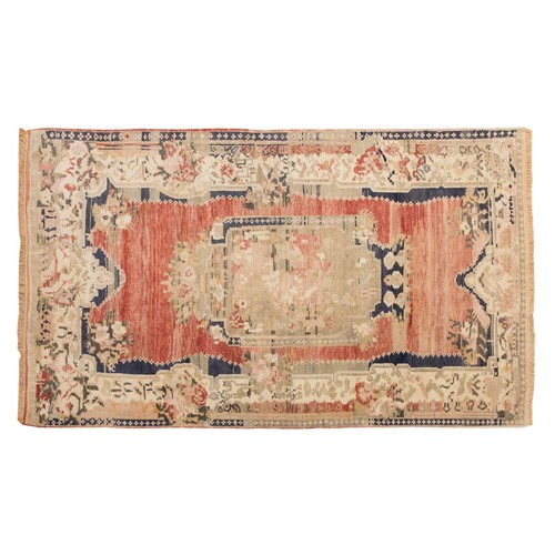 Vintage Rug,Oushak Rug,Turkish Rug,Turkish Oushak,Area Rug,4.10 x 7.3 feet