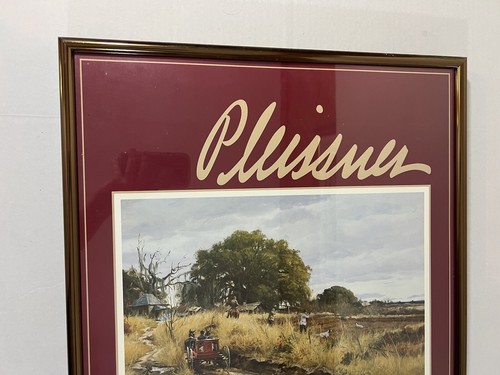 Rare 1984 Ogden Pleissner Kings Gallery Art Show Poster Print Sporting Art #4 - Picture 4 of 8