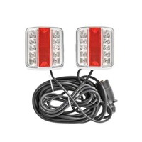 LED RüCkleuchten Set + Magnet Heckleuchte RüCklicht 7 Polig AnhäNger Traktor PKW