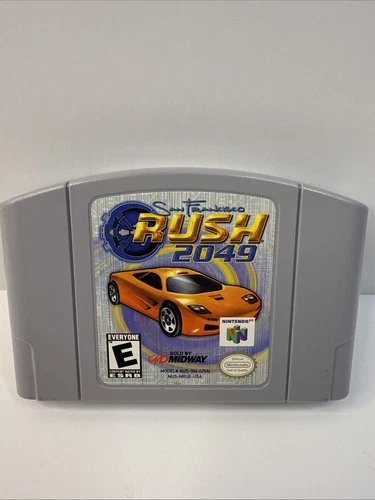 San Francisco Rush 2049 (Nintendo 64, 2000) - Authentic - Tested/Working