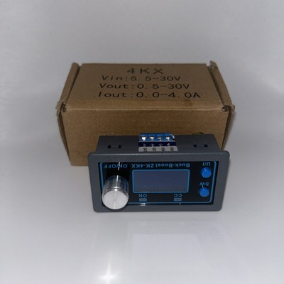 Leistungsmodul ZK-5KX DC DC AntibackflowAusgang CC CV 5A80W Kühlkörper Neuwertig