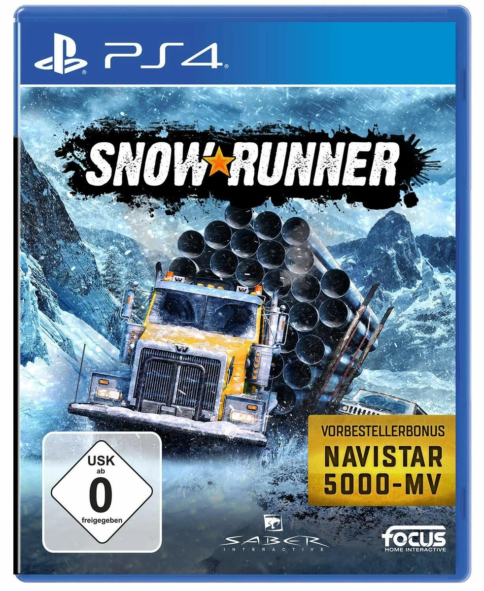 Sony PS4 Playstation 4 Spiel SnowRunner Snow Runner NEU NEW