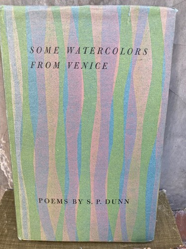 Some Watercolors From Venice Vintage Poetry Book - Picture 4 of 4
