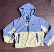 Patagonia Kid s Microdini Cropped Pullover Hoodie -NWT - Size XL