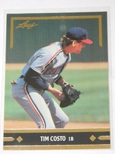 1991 LEAF GOLD ROOKIES TIM COSTO CARD #BC18