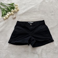 Old Navy black cotton shorts