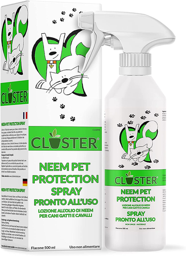 Neem Pet Protection 500 ML Antiparassitario Cani E Gatti - Olio Di Neem Spray Pr - Foto 9 di 14