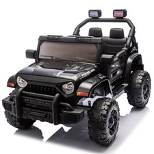 12V Kids Ride On Electric Car W/Parents Control,Dual drive, 4-wheel Suspension