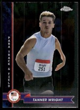 2024 Topps Chrome Olympic & Paralympic Hopefuls #53 Tanner Wright
