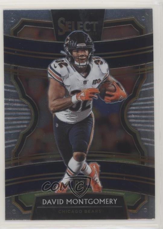 2019 Panini Select Concourse David Montgomery #27 0p7