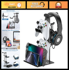 Universal Headphone Stand  Controller Holder - Desk Organizer for Headsets, Ear