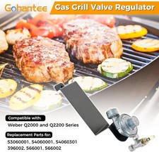 Gas Grill Valve Regulator 64865 for Weber Q2000 Q2200 Replacement Assembly