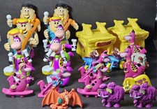 Flintstones 23 pc Mixed Toy Lot