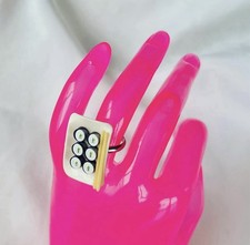 Handmade Kawaii Miniature Sushi Roll Ring - Adjustable