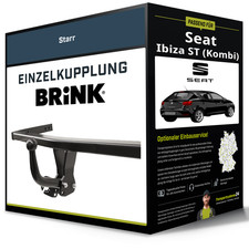 Starre Anhängerkupplung für SEAT Ibiza ST (Kombi) 10- IV Typ 6J8/6P8 Brink NEU