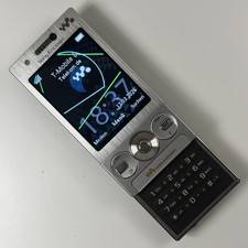 Sony Ericsson W705 Sliderhandy in Silber (Hervorragender Zustand & ohne Simlock)