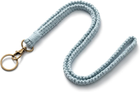 SchlüSselanhäNger SchlüSselband Baumwollschnur Lanyard Rose | Makramee-Stil Mit