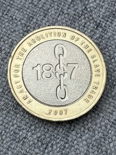 2007 1807 Anniversary Abolition Of Slave Trade £2 TWO POUND COIN UK Circulated