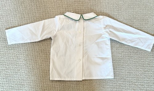 TBBC The Beaufort Bonnet Company Toddler White Peter Pan Collared Shirt 4T - Picture 6 of 8