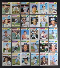 1977 Topps Baseball Set Break 30 Cards