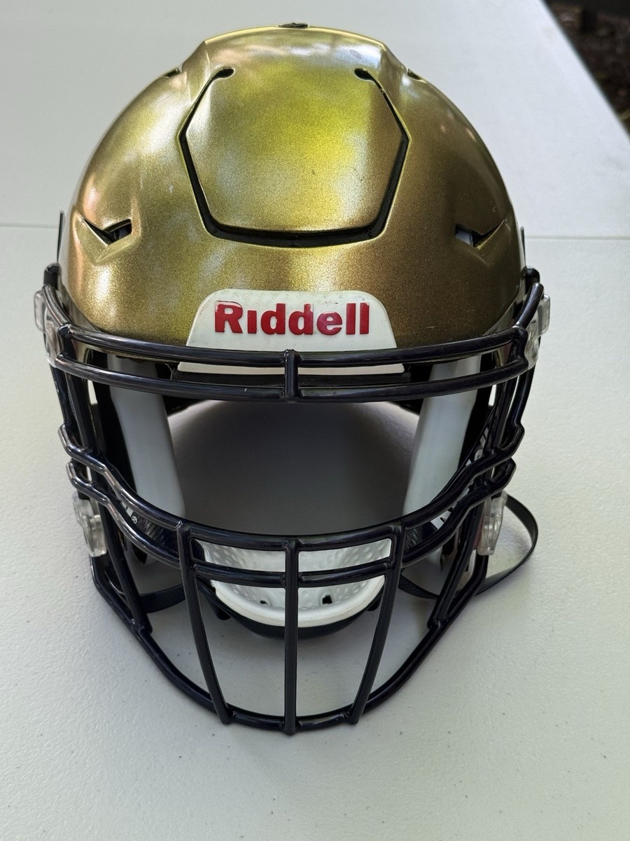 Riddell Speed Flex Game Issued / Used Adult Medium NCAA Gold