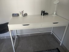 IKEA Alex Schreibtisch, Weiß, 132x58 Cm