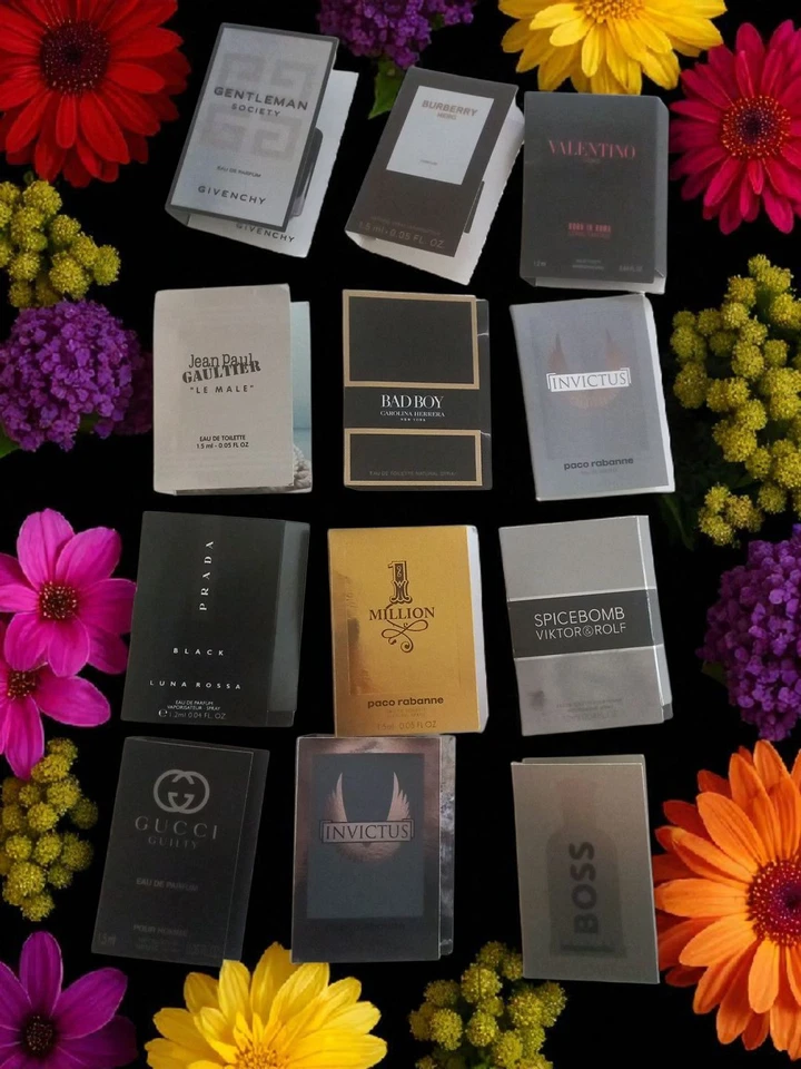 CHRISTIAN DIOR S.A. Job Lot Of 6 men’s Designer Perfume Travel Size Mix And Match