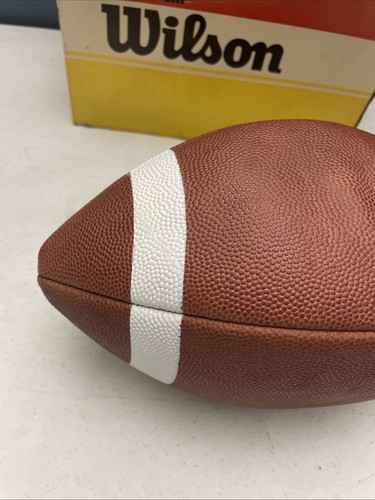 Vintage Wilson Official TDV Varsity Football With Box Made in USA NOS? - Bild 5 von 19