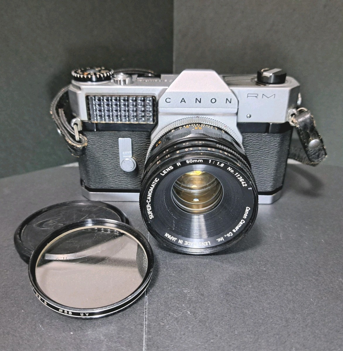 🐾[Exc5]Canon Canonflex RM SLR Film Camera + [Exc1]Super-Canomatic