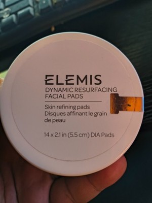 ELEMIS DYNAMIC RESURFACING FACIAL PADS - TRAVEL Size / 14 Pads / Sealed