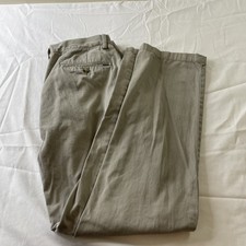 Polo Ralph Lauren Mens Chinos Classic Fit Khaki Pants Flat Front 30x32